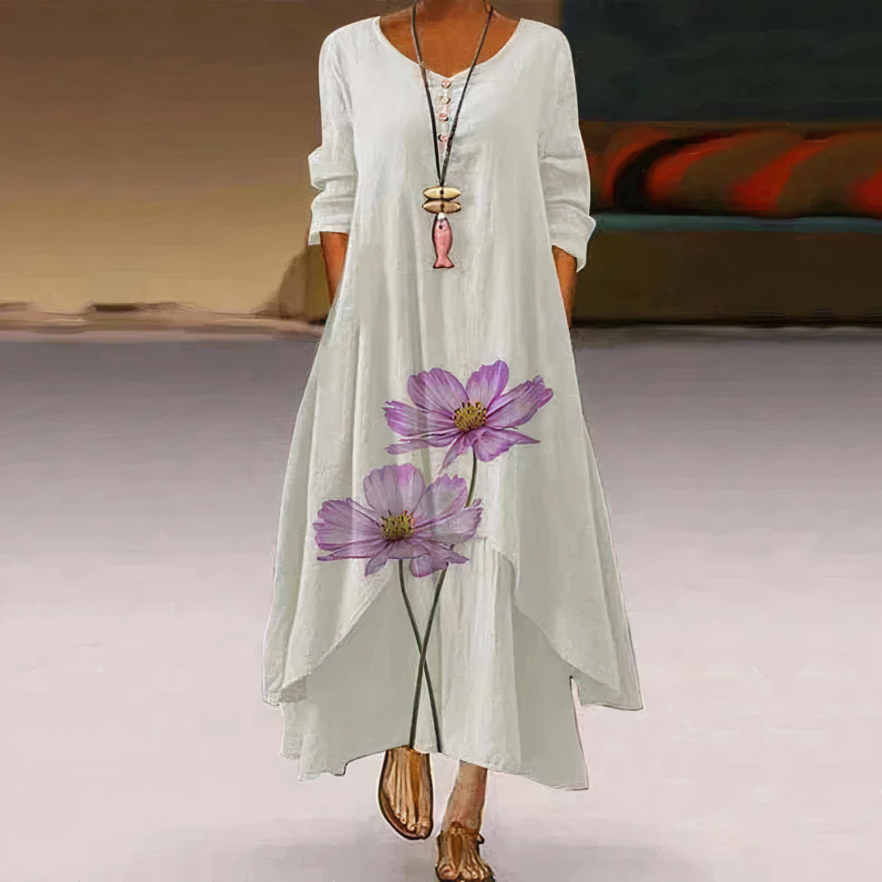 Anouk – Luftiges Baumwollkleid