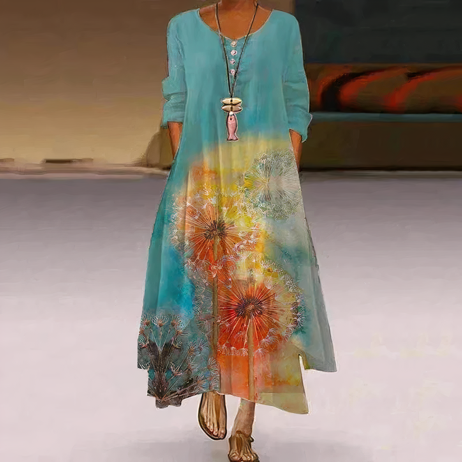 Anouk – Luftiges Baumwollkleid