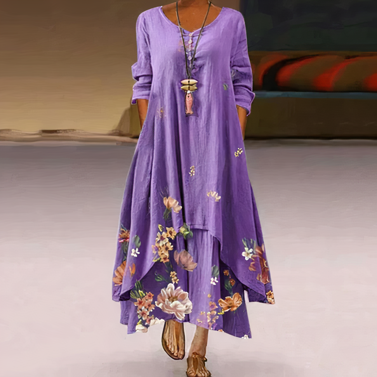 Anouk – Luftiges Baumwollkleid