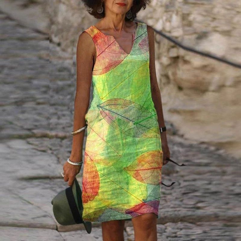 Roxy - Schickes Kleid mit kräftigen Farben
