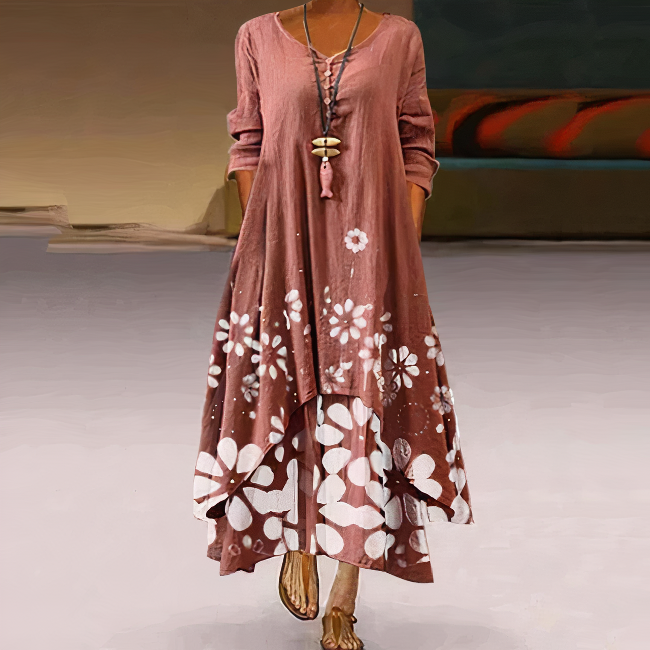 Anouk – Luftiges Baumwollkleid