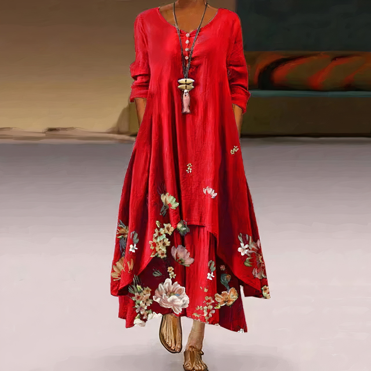 Anouk – Luftiges Baumwollkleid