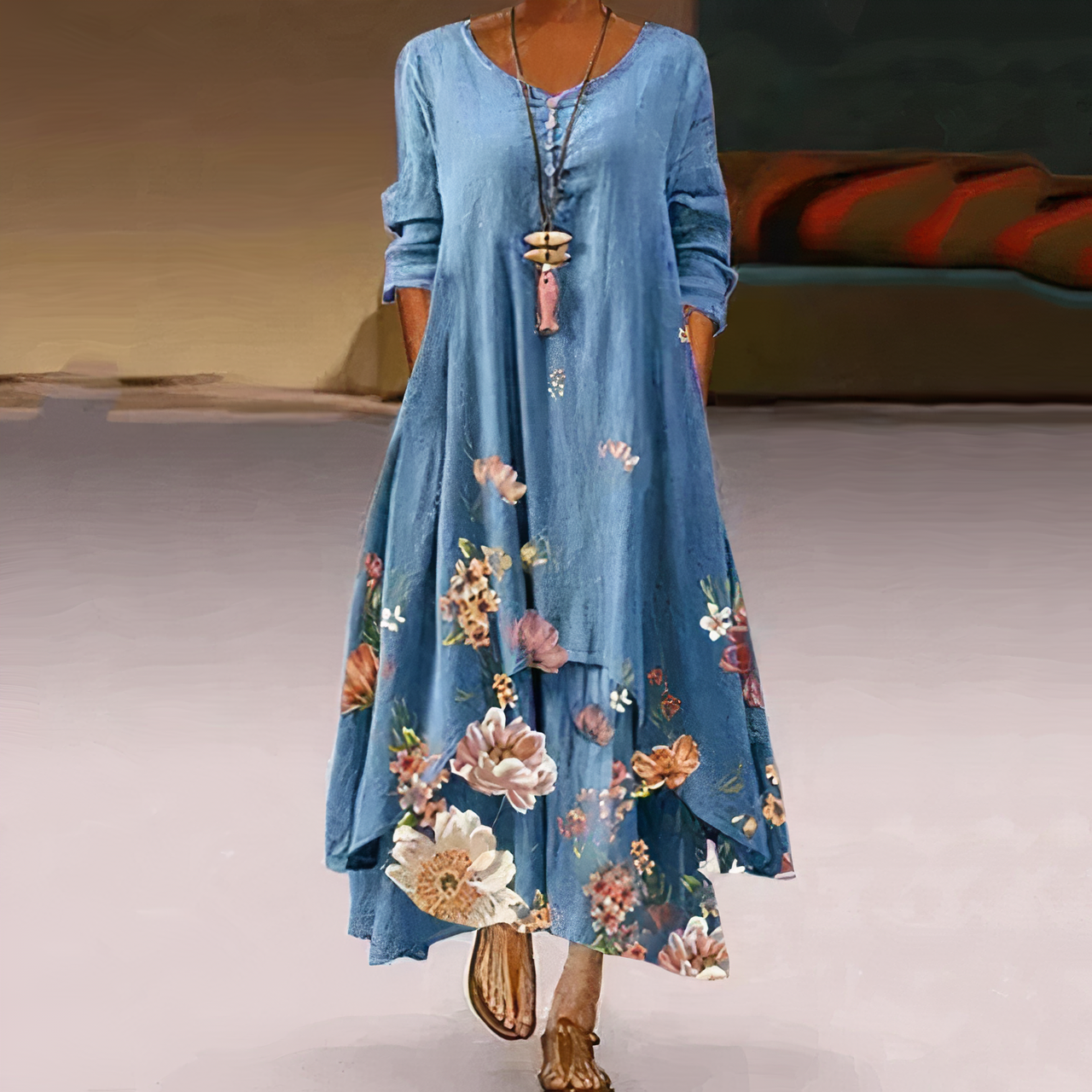 Anouk – Luftiges Baumwollkleid