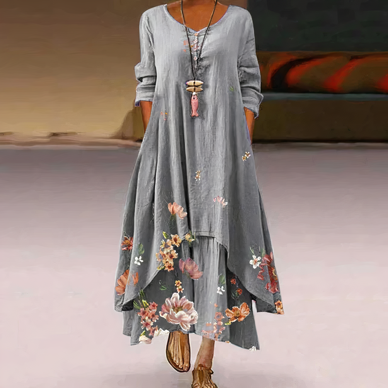 Anouk – Luftiges Baumwollkleid