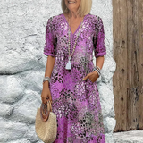 Skye - Sommerkleid mit V-Ausschnitt