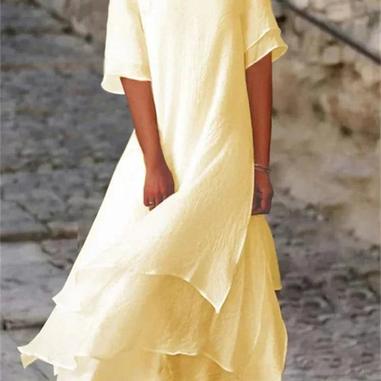 Maya - Elegantes Langkleid