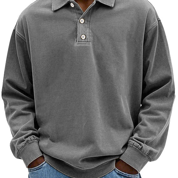 Caspian - Herren Langarm-Polo von bester Qualität