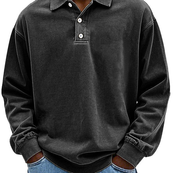 Caspian - Herren Langarm-Polo von bester Qualität
