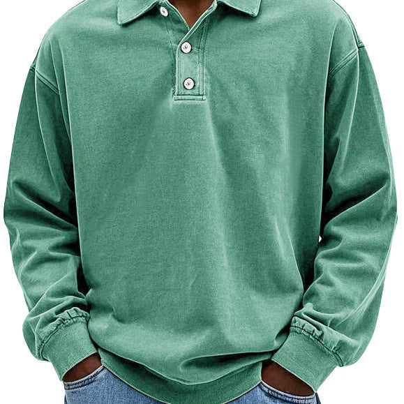 Caspian - Herren Langarm-Polo von bester Qualität