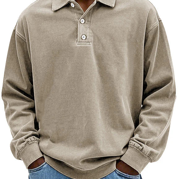 Caspian - Herren Langarm-Polo von bester Qualität