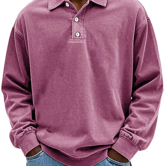 Caspian - Herren Langarm-Polo von bester Qualität